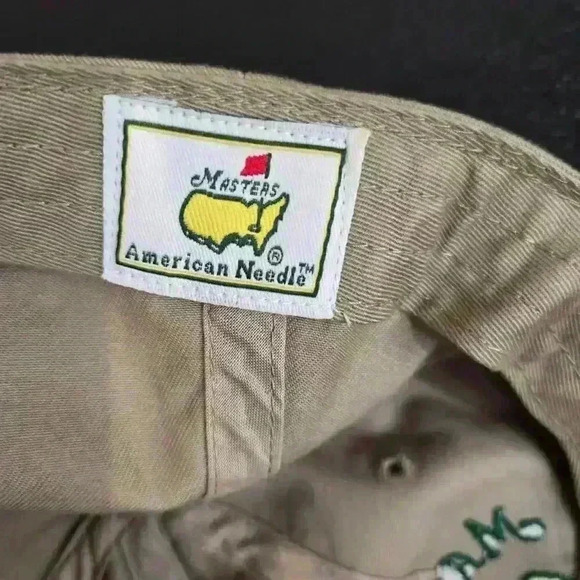 Masters 2015 American Needle Khaki Adjustable Baseball Cap - Picture 5 of 10